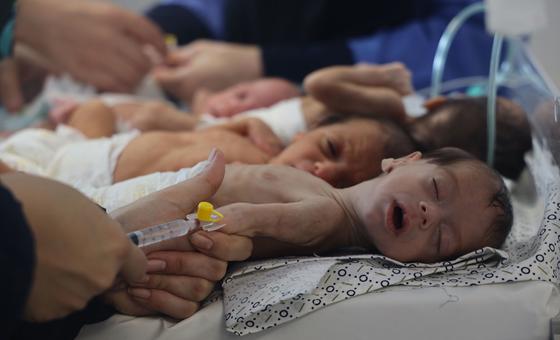 Gaza: ‘Babies slowly perishing under the world’s gaze,’ UNICEF warns